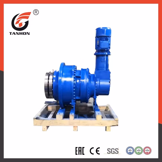 Caixa de engrenagens planetárias em linha de alto torque montada no pé para equipamentos de usinagem equivalente a Bonfiglioli, Brevini, Reggiana Riduttor
