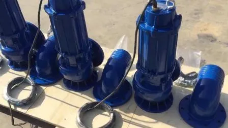 Bomba de esgoto submersível elétrica de água do mar da indústria personalizada para bomba de água do mar
